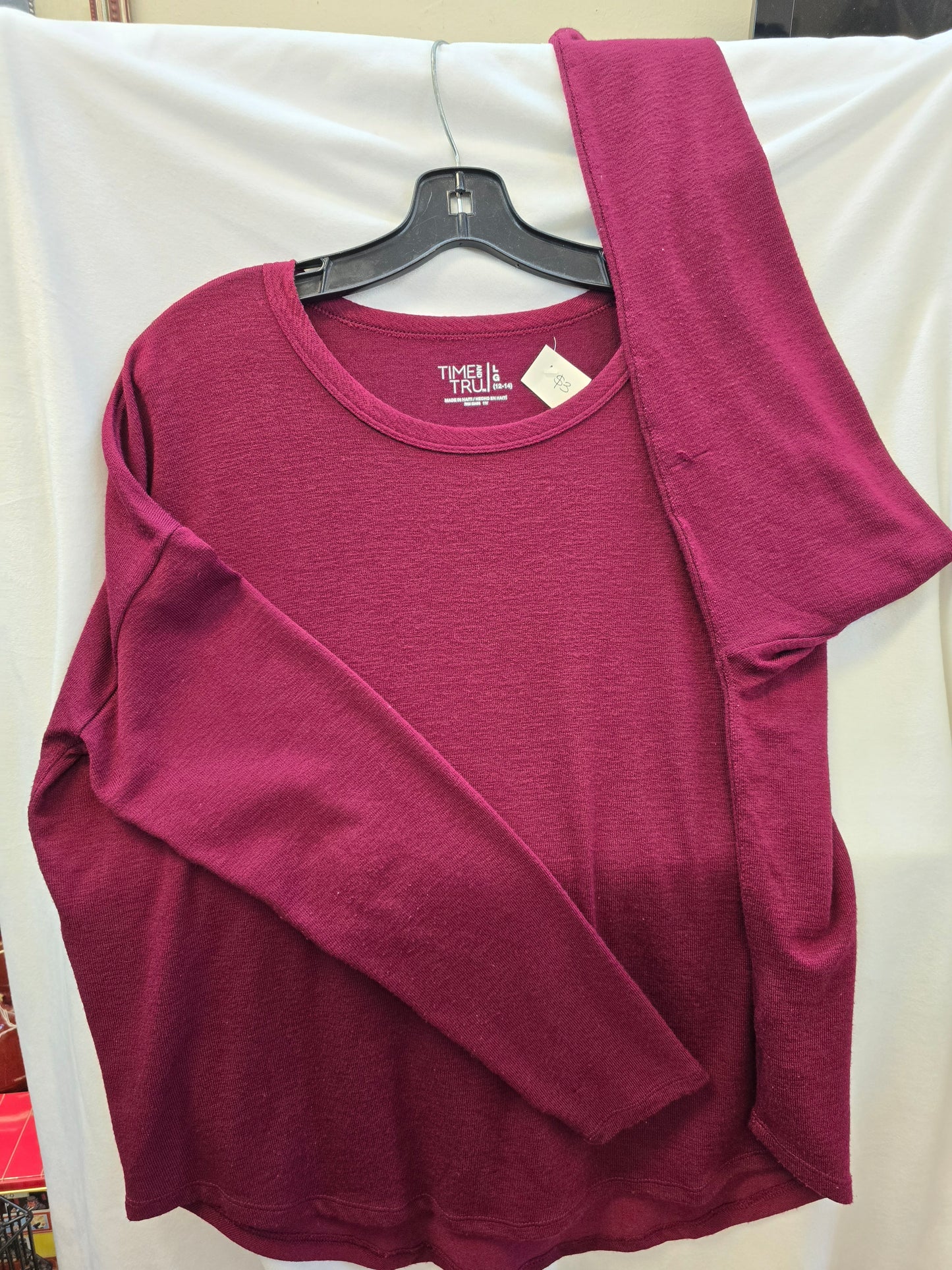 Time and tru long sleeve blouse Large image 3