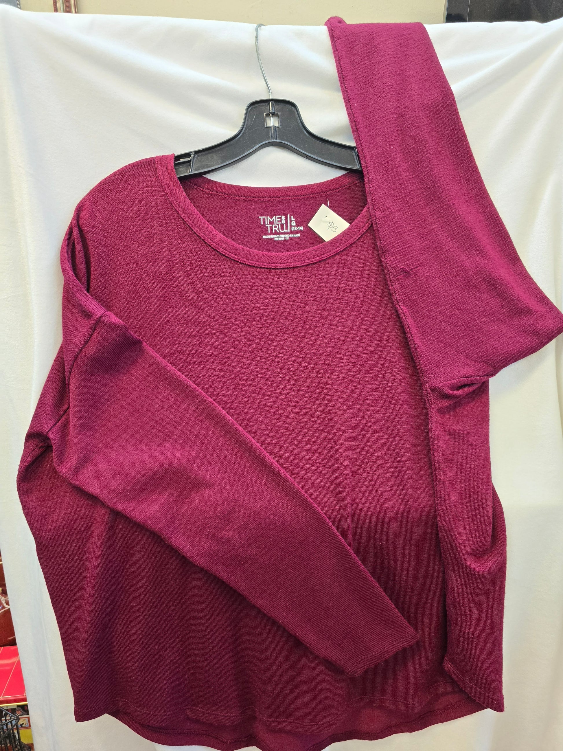 Time and tru long sleeve blouse Large image 3