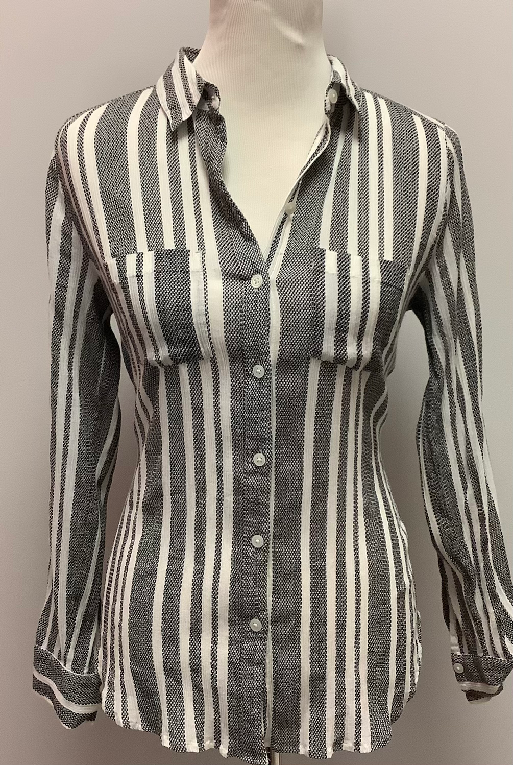 Loft Striped Blouse (S) image 1