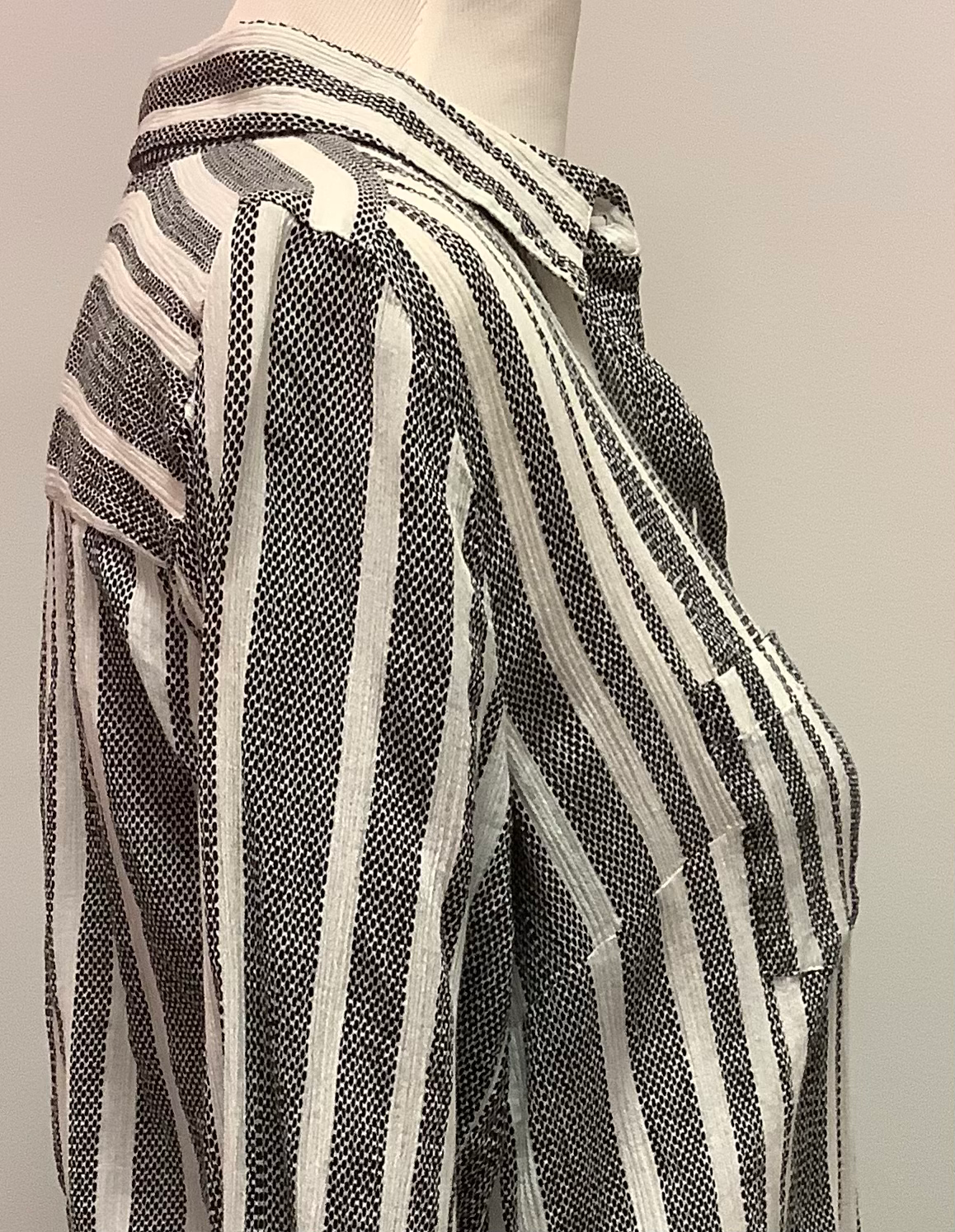 Loft Striped Blouse (S) image 3