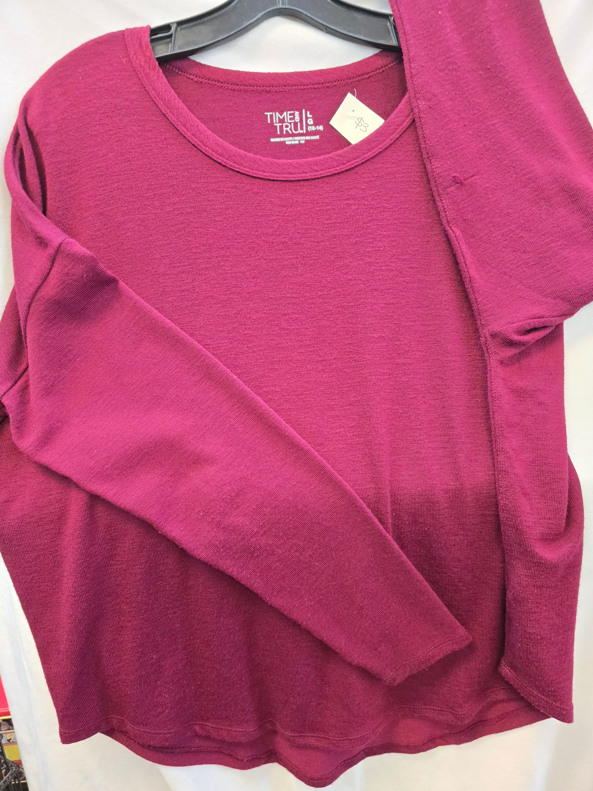 Time and tru long sleeve blouse Large image 0